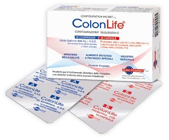 COLONLIFE 10 COMPRESSE + 10 CAPSULE - pharmaluna