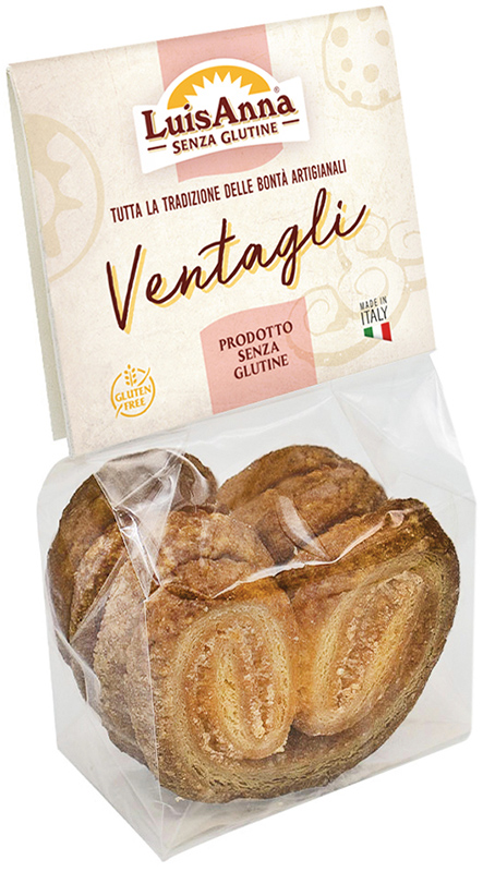 BISCOTTI SFOGLIA VENTAGLI 130 G - pharmaluna