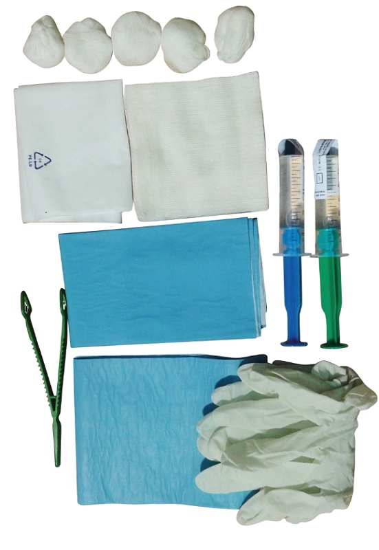 KIT PER CATETERISMO VESCICALE STERILE SENZA DISINFETTANTE - pharmaluna