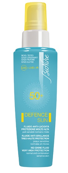 DEFENCE SUN 50+ FLUDIO ANTI LUCIDITA' PROTEZIONE MOLTO ALTA 50 ML - pharmaluna