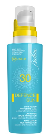 DEFENCE SUN 30 LATTE FLUIDO PROTEZIONE ALTA 125 ML - pharmaluna