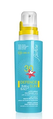 DEFENCE SUN 30 BABY&KID LATTE SPRAY PROTEZIONE ALTA 125 ML - pharmaluna