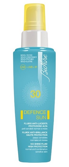DEFENCE SUN 30 FLUIDO ANTI LUCIDITA' PROTEZIONE ALTA 50 ML - pharmaluna