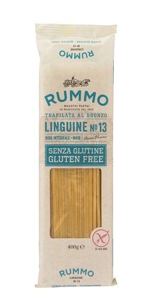 RUMMO LINGUINE N13 DI RISO INTEGRALE E MAIS 400 G - pharmaluna