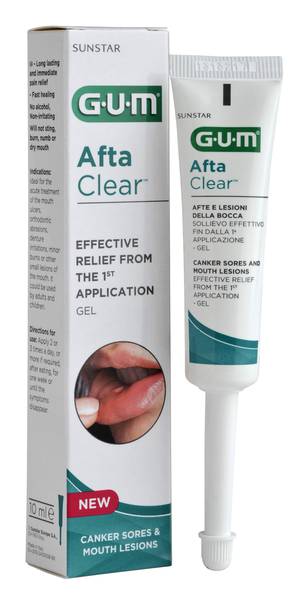 GUM AFTACLEAR GEL 10 ML - pharmaluna
