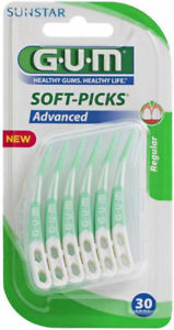GUM SOFT-PICKS ADVANCED 30 PEZZI - pharmaluna