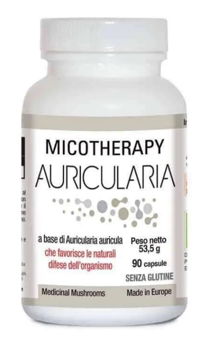 MICOTHERAPY AURICULARIA 90 CAPSULE - pharmaluna