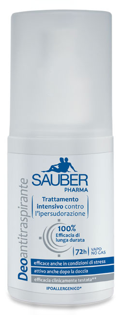 SAUBER ANTITRASPIRANTE 72 ORE VAPO - pharmaluna