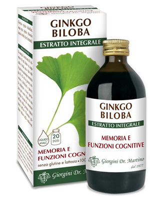 GINKGO BILOBA ESTRATTO INTEGRALE 200 ML - pharmaluna