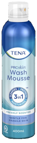 TENA WASH MOUSSE DETERGENTE 400 ML - pharmaluna