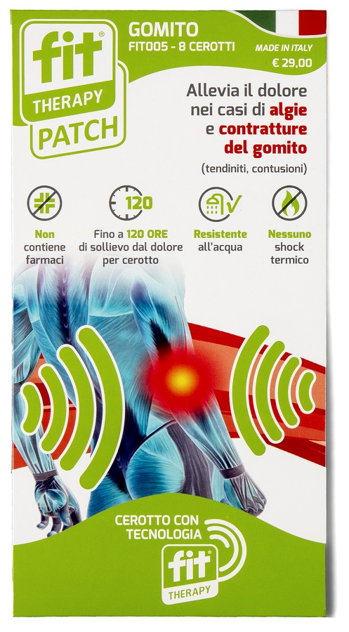 CEROTTO FIT THERAPY GOMITO 8 PEZZI - pharmaluna
