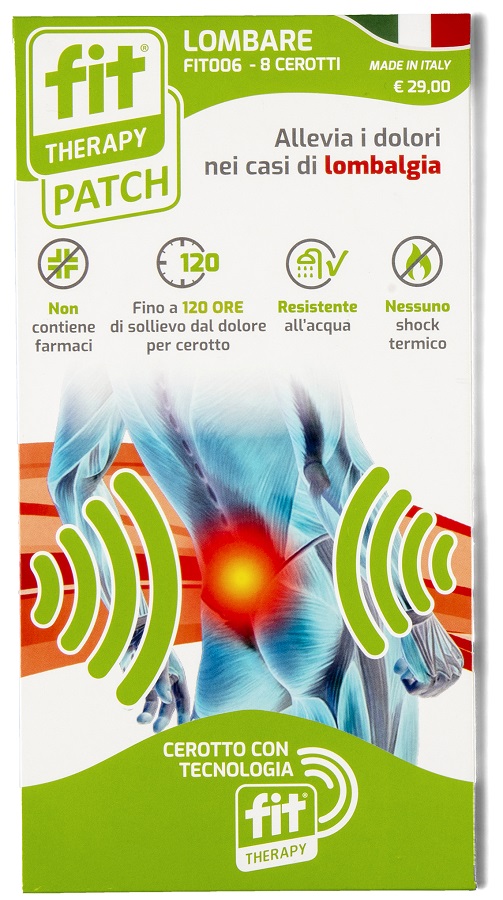 CEROTTO FIT THERAPY LOMBARE 8 PEZZI - pharmaluna