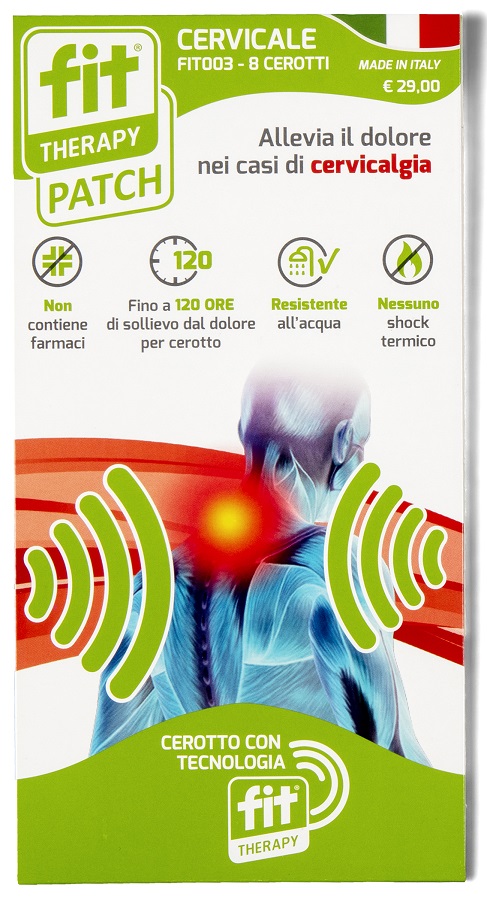 CEROTTO FIT THERAPY CERVICALE 8 PEZZI - pharmaluna