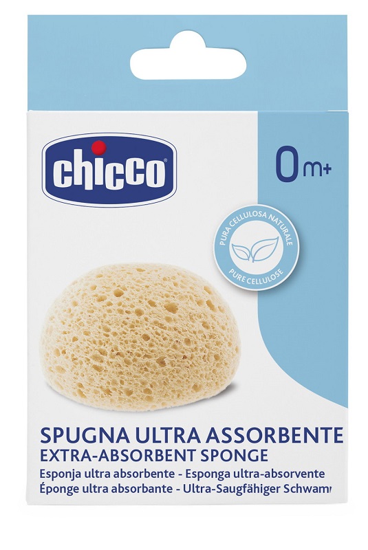 CHICCO SPUGNA ULTRASSOR IGIENE SICURA - pharmaluna