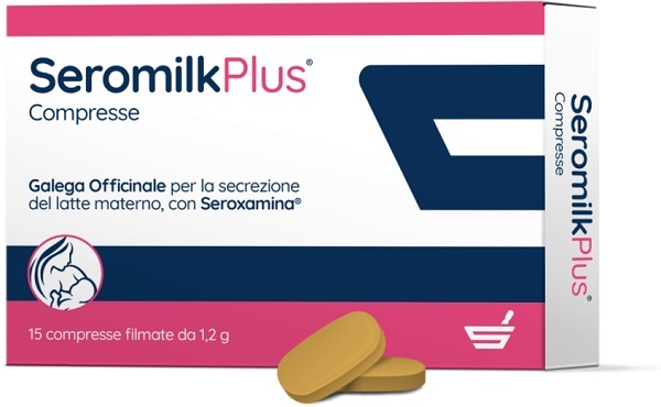 SEROMILK PLUS 15 COMPRESSE - pharmaluna