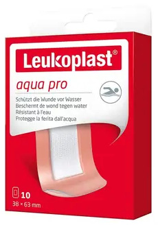 LEUKOPLAST AQUAPRO 63X38 10 PEZZI - pharmaluna