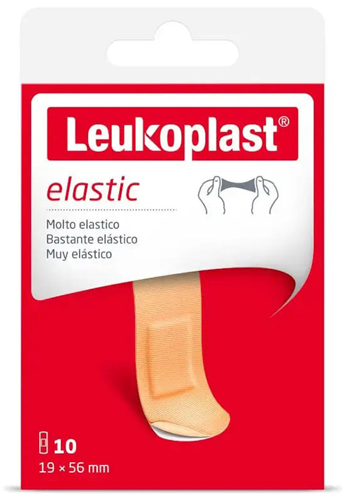 LEUKOPLAST ELASTIC 56X19 10 PEZZI - pharmaluna
