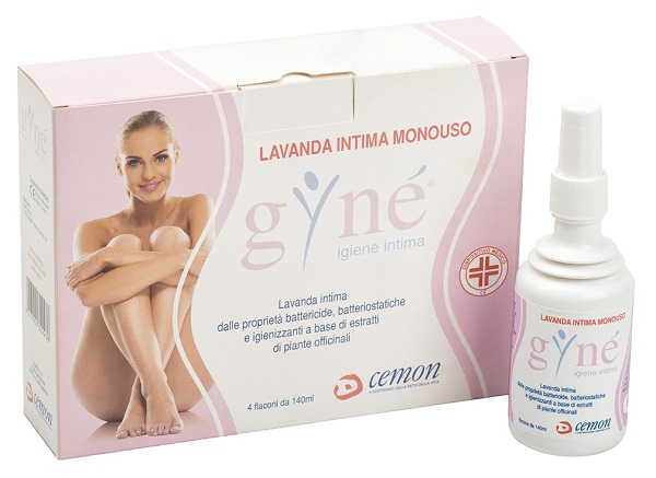 GYNE' LAVANDA VAGINALE 4 FLACONCINI DA 140 ML - pharmaluna