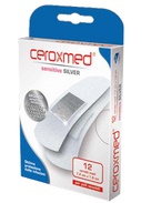 CEROXMED SENSITIVE SILVER MEDI 7,2 CM X 1,9 CM 12 PEZZI - pharmaluna