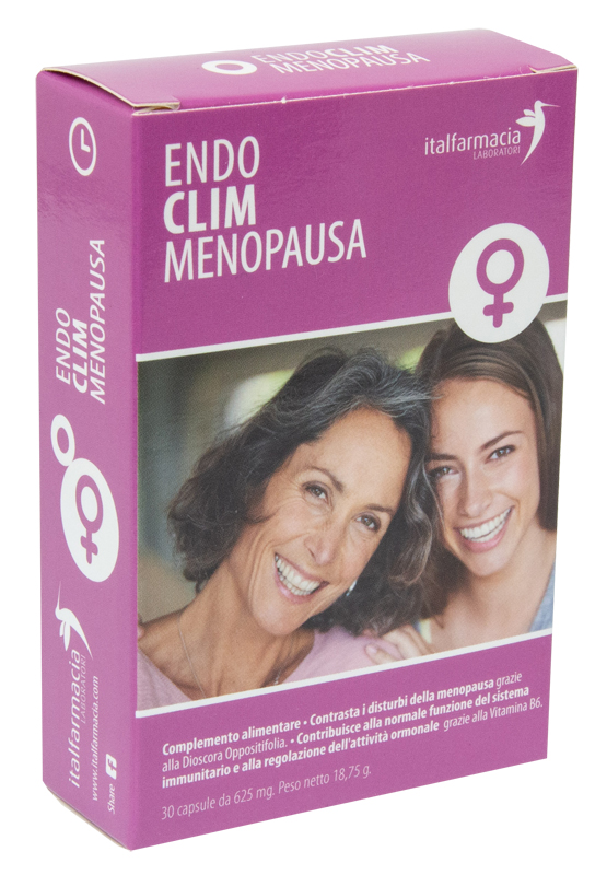 ENDO CLIM MENOPAUSA 30 CAPSULE - pharmaluna