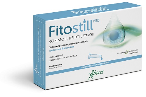 FITOSTILL PLUS GOCCE OCULARI 10 FIALE MONODOSE - pharmaluna