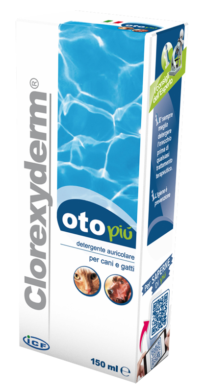CLOREXYDERM OTO PIU' 150 ML - pharmaluna