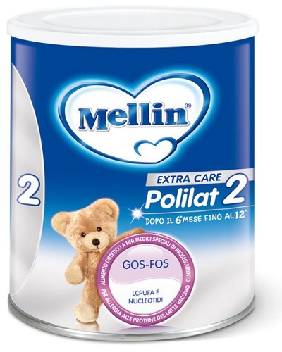 MELLIN POLILAT 2 LATTE POLVERE 400 G - pharmaluna