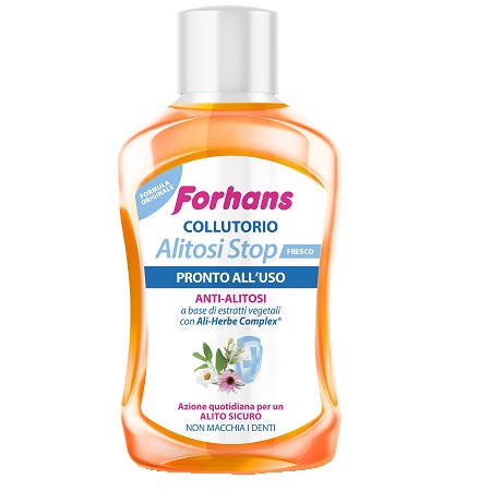 FORHANS ALITOSI STOP COLLUTORIO 500 ML - pharmaluna