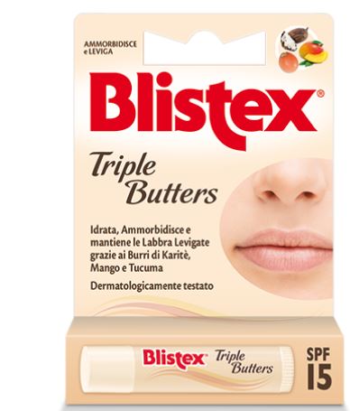 BLISTEX TRIPLE BUTTERS STICK LABBRA - pharmaluna