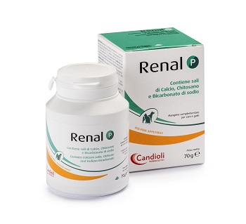 RENAL P MANGIME COMPLEMENTARE PER CANI E GATTI BARATTOLO 70 G - pharmaluna