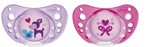 CHICCO SUCCHIETTO AIR GIRL IN CAUCCIU' 6-16 MESI 2 PEZZI - pharmaluna