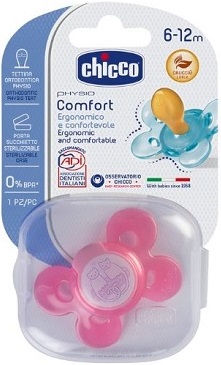 CHICCO SUCCHIETTO COMFORT GIRL IN CAUCCIU' 6-16 MESI 1 PEZZO - pharmaluna