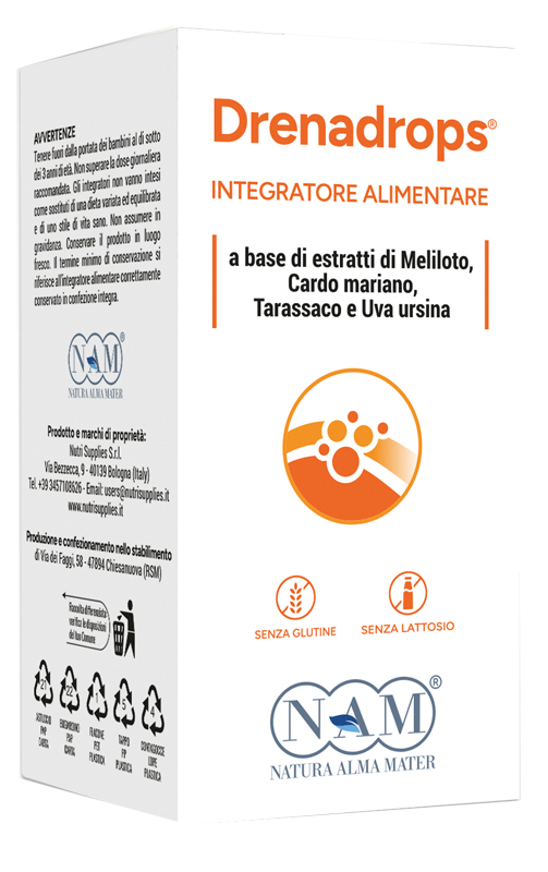 DRENADROPS SOLUZIONE IDROALCOLICA 100 ML - pharmaluna