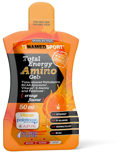 TOTAL ENERGY AMINO GEL ORANGE FLAVOUR 50 ML - pharmaluna