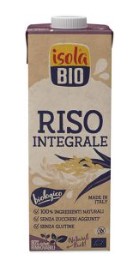 ISOLABIO BEVANDA DI RISO INTEGRALE 1 L - pharmaluna