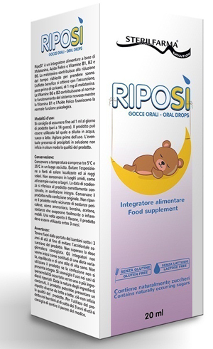RIPOSI' NOTTE GOCCE ORALI 20 ML - pharmaluna
