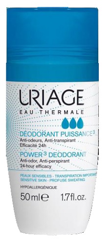 URIAGE DEO POWER3 ROLL ON 50 ML - pharmaluna