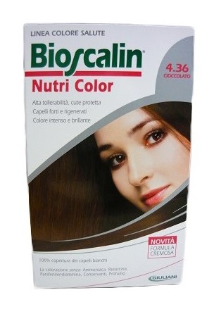 BIOSCALIN NUTRI COLOR 4,36 CIOCCOLATO SINCROB 124 ML - pharmaluna