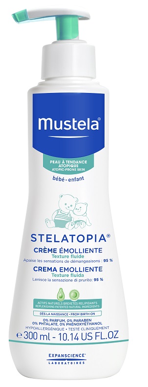 MUSTELA STELATOPIA CREMA EMOLLIENTE 300 ML - pharmaluna