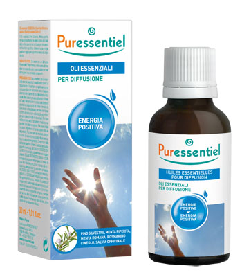 PURESSENTIEL MISCELA ENERGIA POSITIVA PER DIFFUSIONE 30 ML - pharmaluna