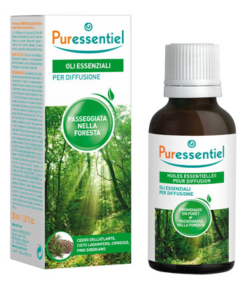 PURESSENTIEL MISCELA PASSEGGIATA FORESTA PER DIFFUSIONE 30 ML - pharmaluna