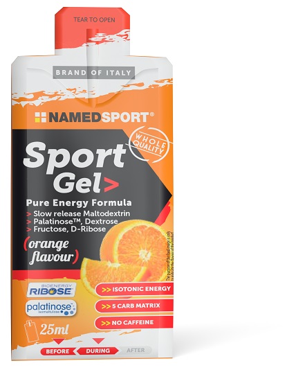NAMEDSPORT SPORT GEL ORANGE 25 ML - pharmaluna