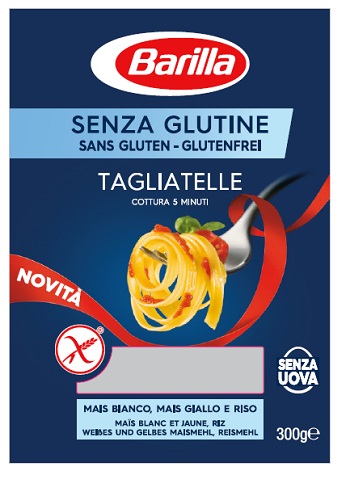 BARILLA TAGLIATELLE DI MAIS BIANCO MAIS GIALLO E RISO SENZA GLUTINE 300 G - pharmaluna