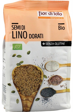 SEMI LINO DORATI SENZA GLUTINE BIO 400 G - pharmaluna