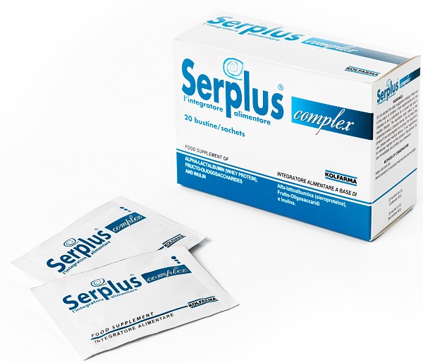 SERPLUS COMPLEX 20 BUSTINE DA 3 G CON STEVIA - pharmaluna