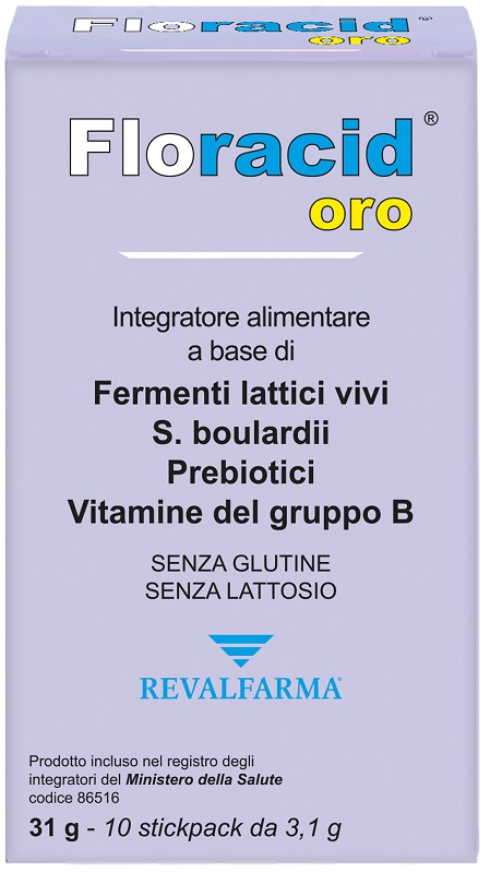 FLORACID OROSOLUBILE 10 BUSTINE DA 4,5 G - pharmaluna