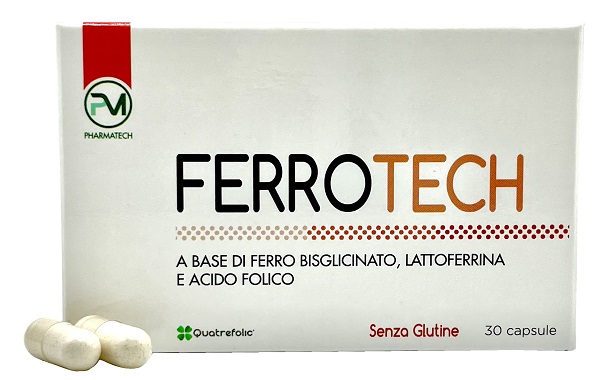 FERROTECH 30 CAPSULE DA 550MG - pharmaluna