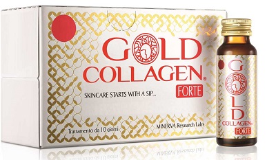 GOLD COLLAGEN FORTE 10 FLACONI - pharmaluna