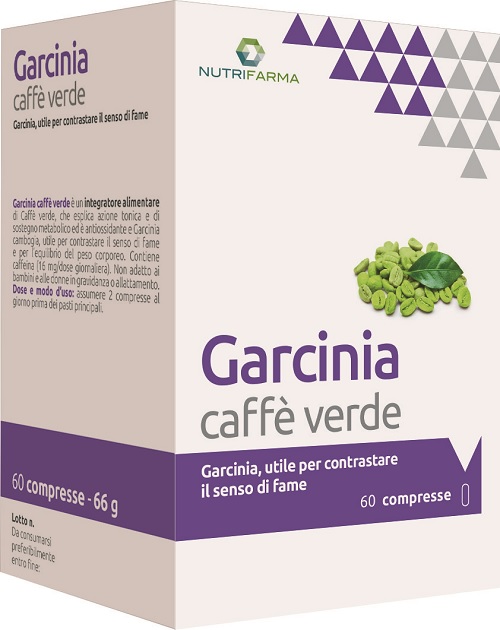 GARCINIA CAFFE' VERDE 60 COMPRESSE 66 G - pharmaluna