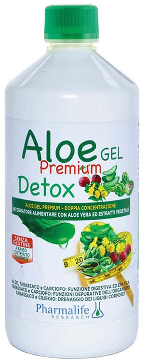 ALOE GEL PREMIUM DETOX 1 LITRO - pharmaluna